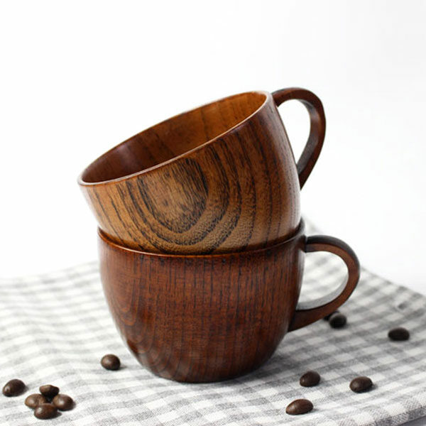 Wooden teacup